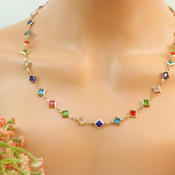 "New Beautiful Design Necklace Chain for Women/Girls, Gift, N548 - Picture 9 of 10